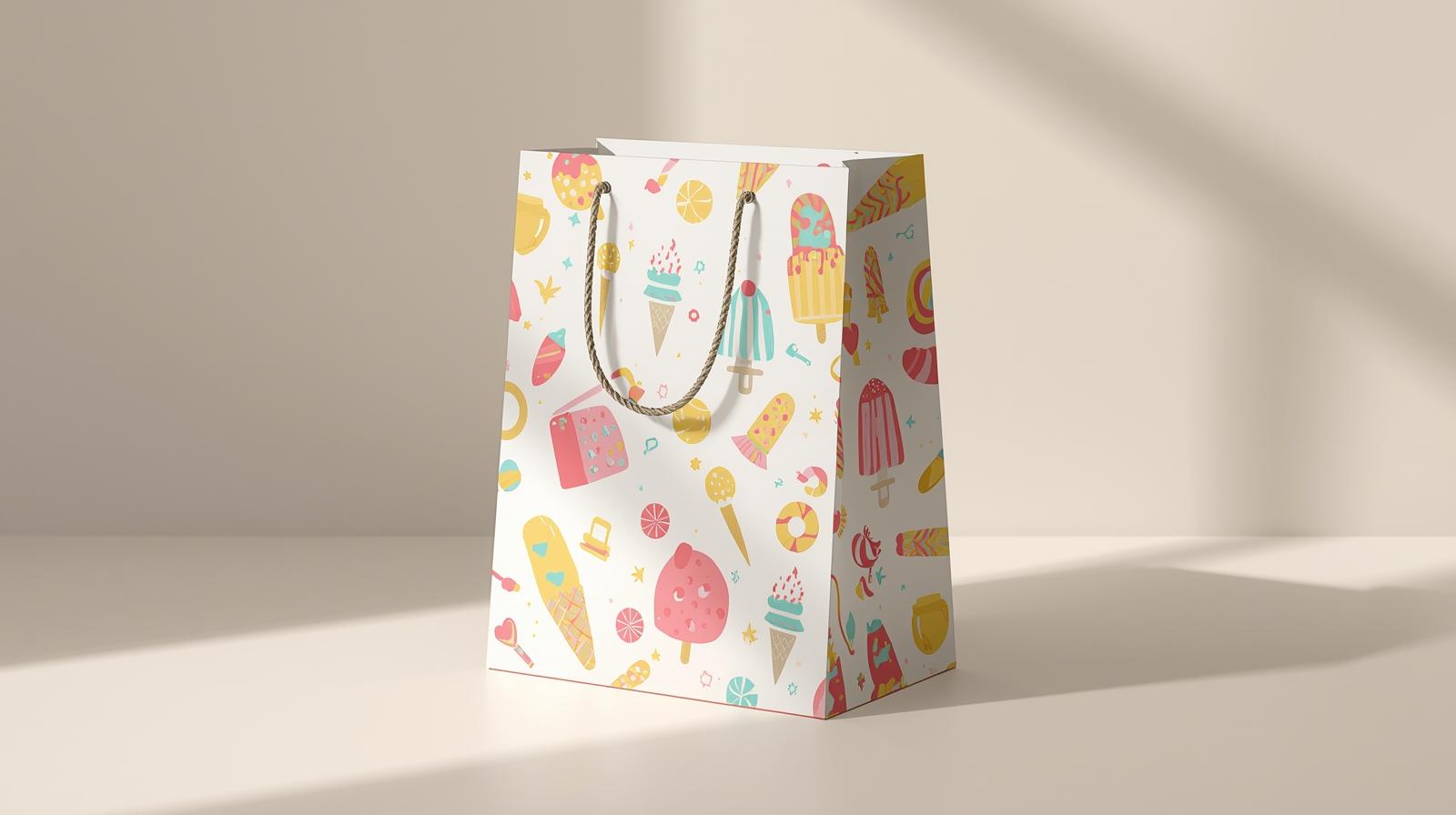 Custom Paper Gift Bags - Image 2